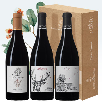 Coffret 3 Vins Rouges Moulin de Gassac 2025 | Cadeau de Noël